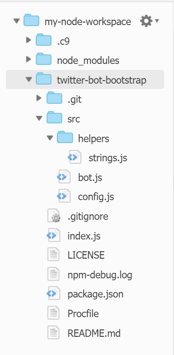 project structure